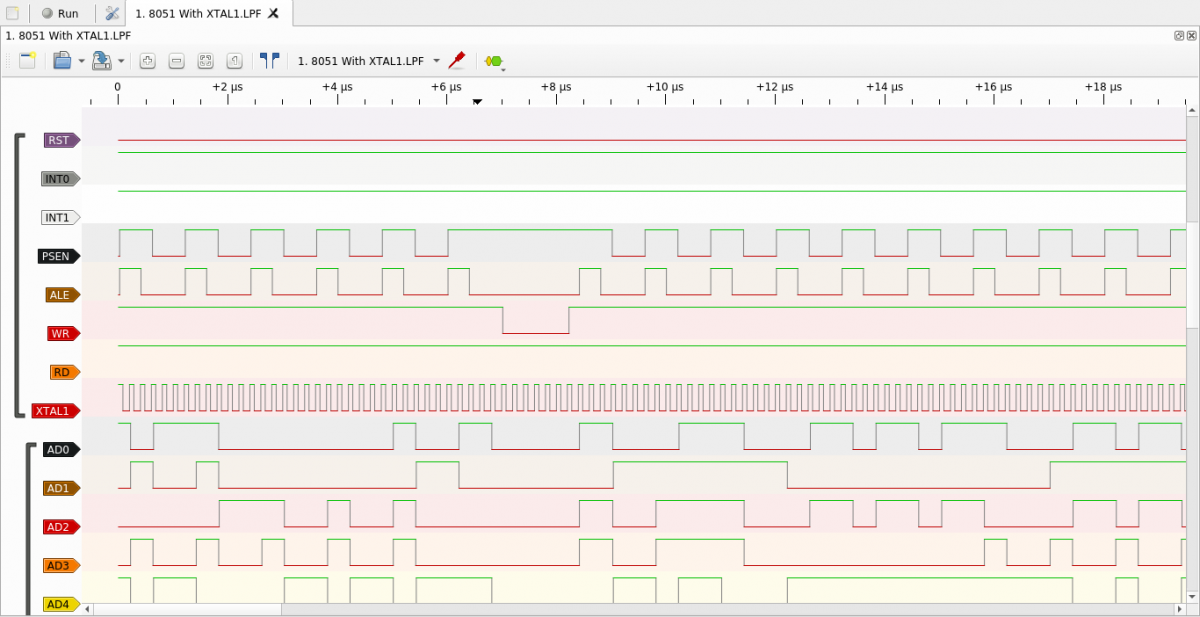 File format not support. Input file стилизация. Intronix LOGICPORT la1034. Sigrok examples.